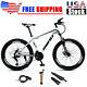 MTB Mountain Bike 26 Wheels 21 Speed Bicycle Disc Bicycles White and Black New