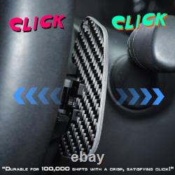 Magnetic Carbon Fiber Paddle Shifter Steering Wheel for Ford Mustang 15-23