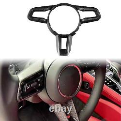 Matte Carbon Fiber Steering Wheel Cover For Porsche 911 992/Taycan/Panamera 971