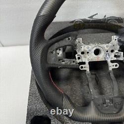 Matte Carbon Fiber Steering Wheel Fit for Honda 10thgen Civic Si 2016+ European