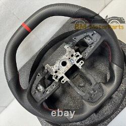 Matte Carbon Fiber Steering Wheel Fit for Honda 10thgen Civic Si 2016+ European