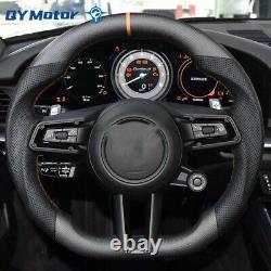 Matte Carbon Fiber Steering Wheel For 19+ Porsche GT3 GT 911 Cayenne with Heated