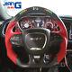 Matte Carbon Fiber Steering Wheel For Dodge Challenger Hellcat SRT with Heated