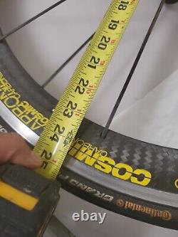 Mavic Carbone Cosmic SL 25 Inch Wheelset Front And Rear