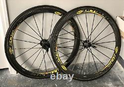 Mavic Cosmic Carbone Ultimate Tubular Front and Rear 700c Wheel Set