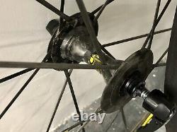 Mavic Cosmic Carbone Ultimate Tubular Front and Rear 700c Wheel Set