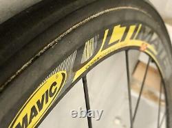 Mavic Cosmic Carbone Ultimate Tubular Front and Rear 700c Wheel Set