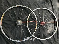 Mavic Ksyrium ES Wheelset Helium SSC SL Anniversaire Wheels Shimano 700c Bike