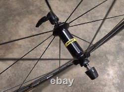 Mavic Road Wheelset Ksyrium Pro Carbon Sl Clincher With Tire Black 700x25c