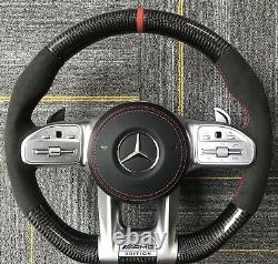 Mercedes Benz AMG Custom Carbon Fiber Steering Wheel 2019-2020
