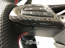 Mercedes Benz Carbon Fiber Steering Wheel cla a c glc gle w204 w205 c117 w117