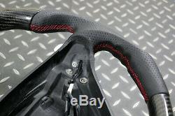 Mercedes SLK R171 W171 55 C-class W203 Flat Bottom Steering Wheel Carbon Fiber