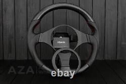 Mitsubishi Evolution 2001-2007 EVO GSR RS MR Carbon Fiber Steering Wheel