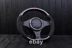 Mitsubishi Evolution 2001-2007 EVO GSR RS MR Carbon Fiber Steering Wheel