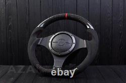 Mitsubishi Evolution 2001-2007 EVO GSR RS MR Carbon Fiber Steering Wheel