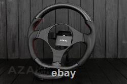 Mitsubishi Evolution 2001-2007 EVO GSR RS MR Carbon Fiber Steering Wheel