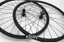 Mtb Bicycle Wheels 29er Ultra Light Carbon Fiber Wheels Disc Brake Tubeless
