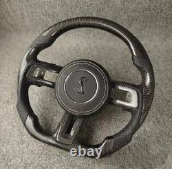 Mustang Carbon Fiber Steering Wheel Customization Read Description Leather