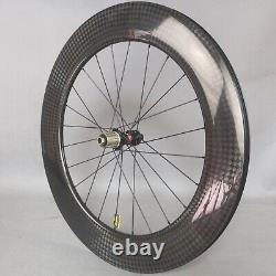 NEW Carbon Rim Disc brake Wheelset D411/D412 Hub Center lock wheels 8825mm