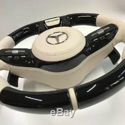 NEW Mercedes AMG 2019 Custom Design Carbon Piano BLACK vibration Steering wheel
