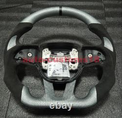 NEW Real Carbon Fiber Steering Wheel For 2015-2023 charger challenger scat pack