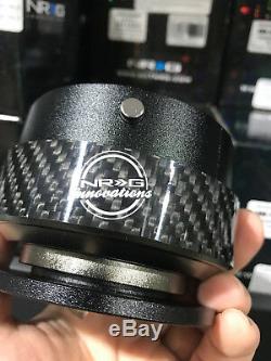 NRG Steering Wheel Quick Release Gen 2.0 BLACK CARBON