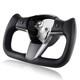 Nappa Leather Yoke Steering Wheel For Tesla Model 3 & Y 2017-2023 withHeated