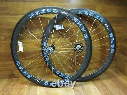 New Cane Creek Aros 50 700c Tubular Full Carbon Shimano Campagnolo Wheel Set