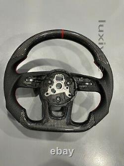 New Carbon Fiber Custom Steering Wheel for Audi S3 S4 S5 RS3 RS4 RS5 RS6 RS7 18+