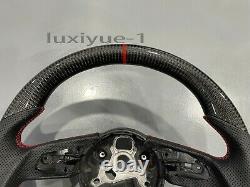 New Carbon Fiber Custom Steering Wheel for Audi S3 S4 S5 RS3 RS4 RS5 RS6 RS7 18+