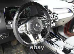 New Carbon Fiber LED Steering Wheel for Mercedes-Benz AMG G63 C63 E63 S63 2003+