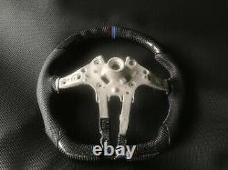 New Carbon Fiber Perforated Leather Steering Wheel For BMW M1 M2 M3 M4 F80 F82