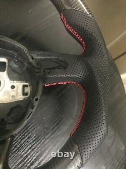New Carbon Fiber flat Steering Wheel for Audi S3 S4 S5 RS3 RS4 RS5 RS7 in stock