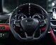New Carbon fiber sport flat Steering wheel Skeleton+Cover for Honda Accord 2018+