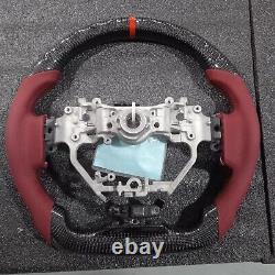 New Carbon fiber steering wheel For Lexus IS 250 200 350 200 ISF GS RC F Red