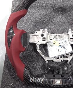 New Carbon fiber steering wheel For Lexus IS 250 200 350 200 ISF GS RC F Red