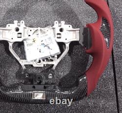 New Carbon fiber steering wheel For Lexus IS 250 200 350 200 ISF GS RC F Red