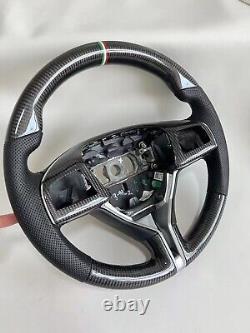 New Maserati Carbon Fiber Ghibli Quattroporte Levante Steering Wheel