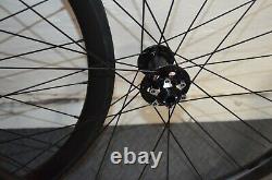 New Novatec Hubs Chinese Carbon 40mm Tubeless disc Wheelset Cyclocross Road 700