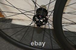 New Novatec Hubs Chinese Carbon 40mm Tubeless disc Wheelset Cyclocross Road 700