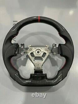 New Professional Sports Flat real Carbon Fiber Steering Wheel for Nissan 350Z