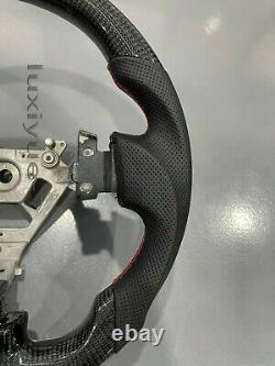 New Professional Sports Flat real Carbon Fiber Steering Wheel for Nissan 350Z