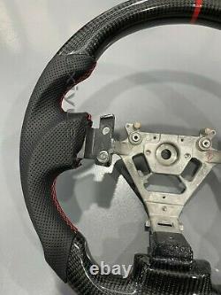 New Professional Sports Flat real Carbon Fiber Steering Wheel for Nissan 350Z