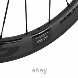 New Superteam Wheels 700C Clincher 50mm Carbon Wheelset Road Bicycle 25mm Wheels