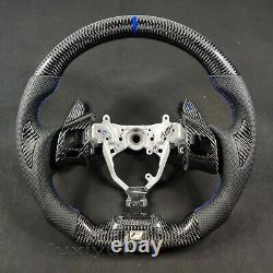 New carbon fiber custom steering wheel + paddle shifter for Lexus IS 250 300 ISF