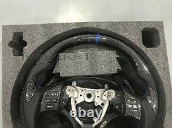 New carbon fiber custom steering wheel + paddle shifter for Lexus IS 250 300 ISF