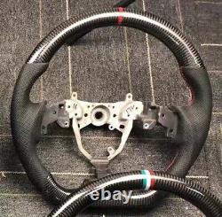 New carbon fiber steering wheel Skeleton for Lexus IS 250 300 ISF RED 06-12
