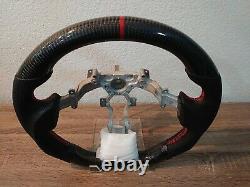 Nissan GTR R35 Carbon Fiber Steering Wheel Full Carbon Fiber 2009 2016 Red