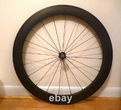 Novatec R5 carbon fiber front wheel, 700C 50mm deep, NEW