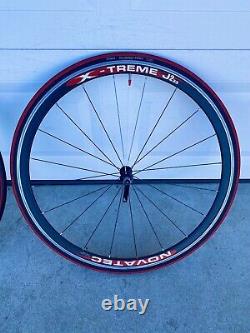 Novatec X-Treme J233 Wheelset 700c Clincher Shimano/SRAM 10speed compatible